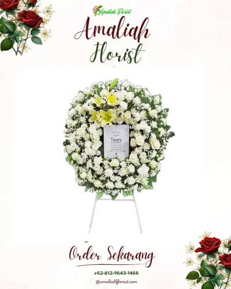 Krans Bunga Duka Medokan Ayu